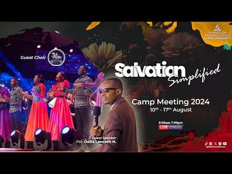 Evening Service || Day 5 || Salvation Simplified || Camp Meeting  || 14th August 2024